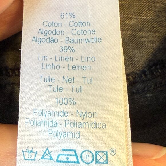 KENZO Denim Tulle Midi Skirt with Mesh Details Y2K Designer 4 - Picture 11 of 14